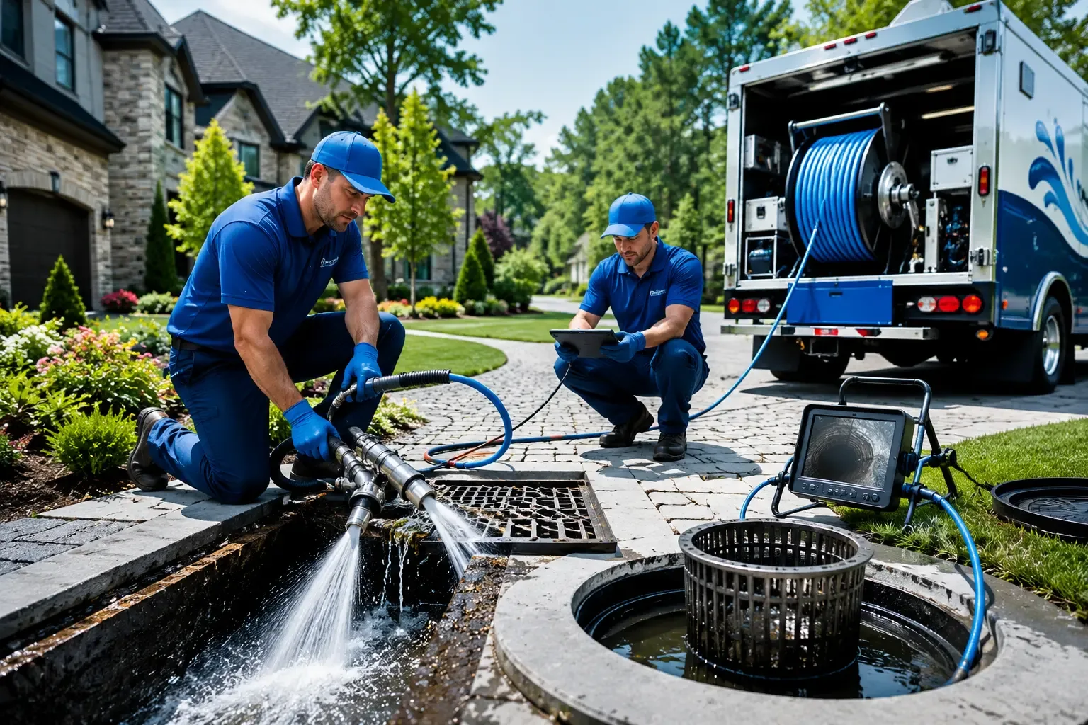 Local outdoor drain cleaning professionals in Larue, TX